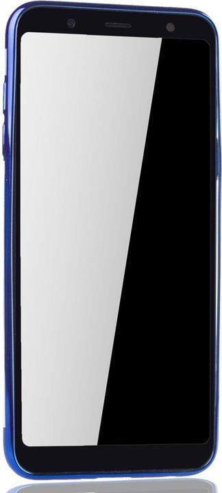 Produktbild König Design Handyhülle für Samsung Galaxy A6 Plus (2018) Schutzcase Backcover Bumper Blau (Nokia X6 2018)