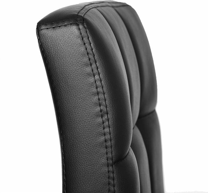 Image du produit Songmics Tabouret de bar réglable en hauteur, similicuir, noir, lot de 2