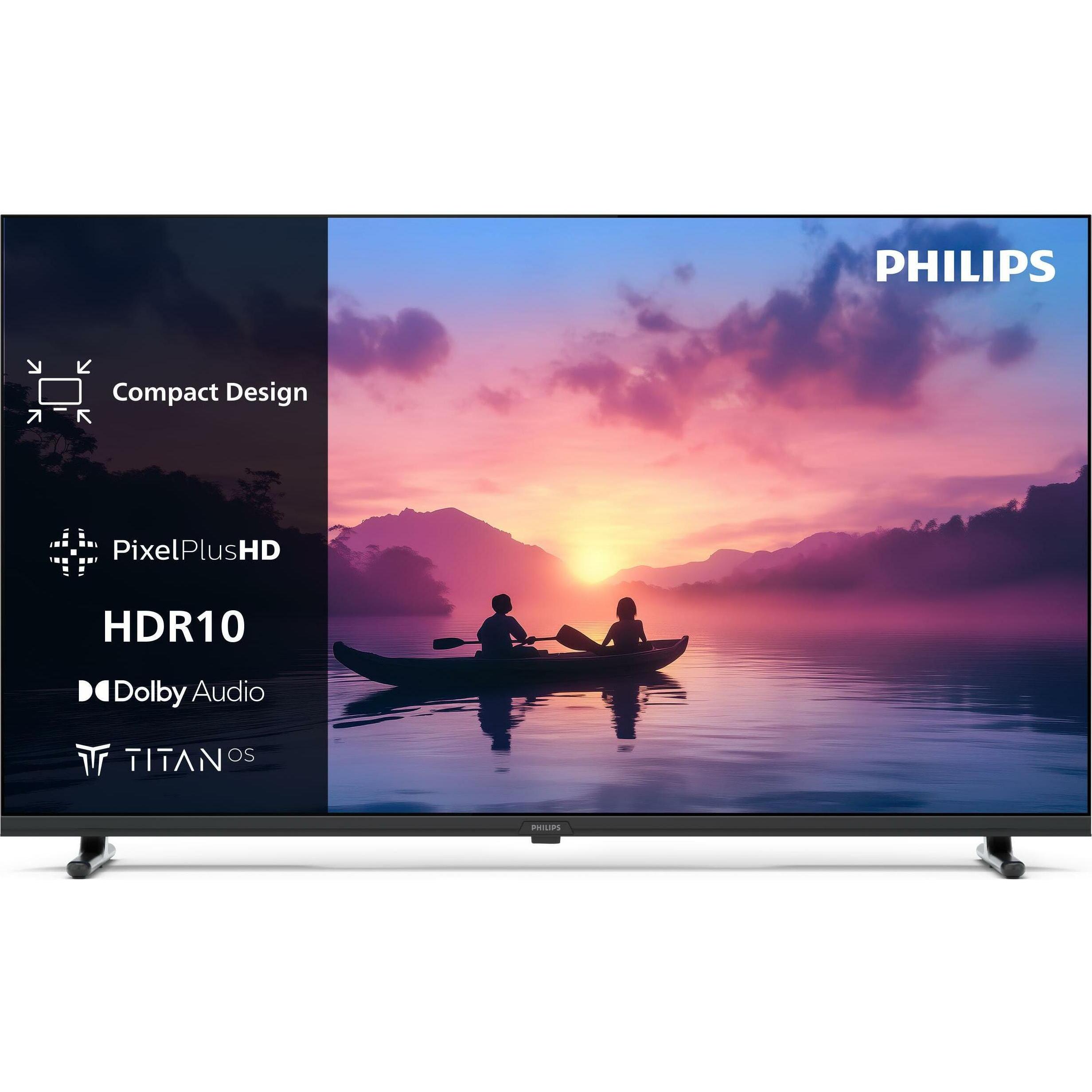 Philips 40PFS6000/12 (40", PFS6000, LED, Full HD, 2025), TV, Schwarz