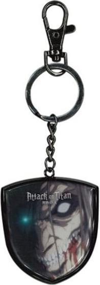 Actual product image SD Toys Attack on Titan Metall-Schlüsselanhänger Titan 7 cm