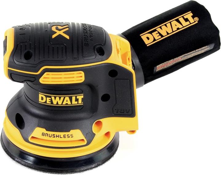 Produktbild DeWalt DCW 210 M1 Akku Exzenterschleifer Brushless 18V 12.000U/min 125mm + 1x Akku 4,0 Ah + 1x Schne (Exzenterschleifer)