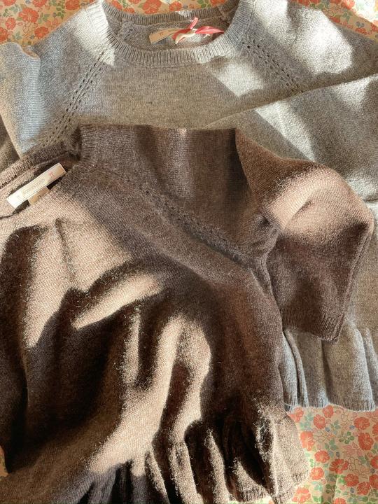 Produktbild Konges Slojd Cathy Strickpullover Brown Melange (92)