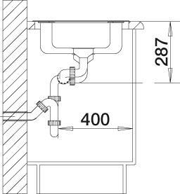 Produktbild Blanco Lantos 6-IF (Einbauspüle, 48.80 cm, 59.30 cm)