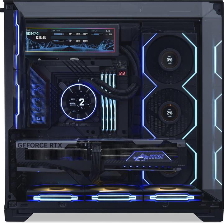 Produktbild Lian-Li 8.8" Universal Screen - schwarz