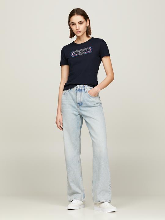 Produktbild Tommy Hilfiger Schlankes Trainings-T-Shirt für Damen (S)