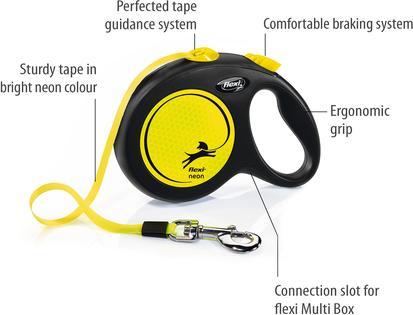 Produktbild Flexi New Neon (L, Hund, Spazieren)