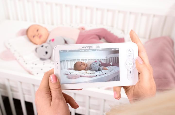 Image du produit Concept Appareil mobile nounou KIDO KD4010 (Vidéo et audio, 300 m)