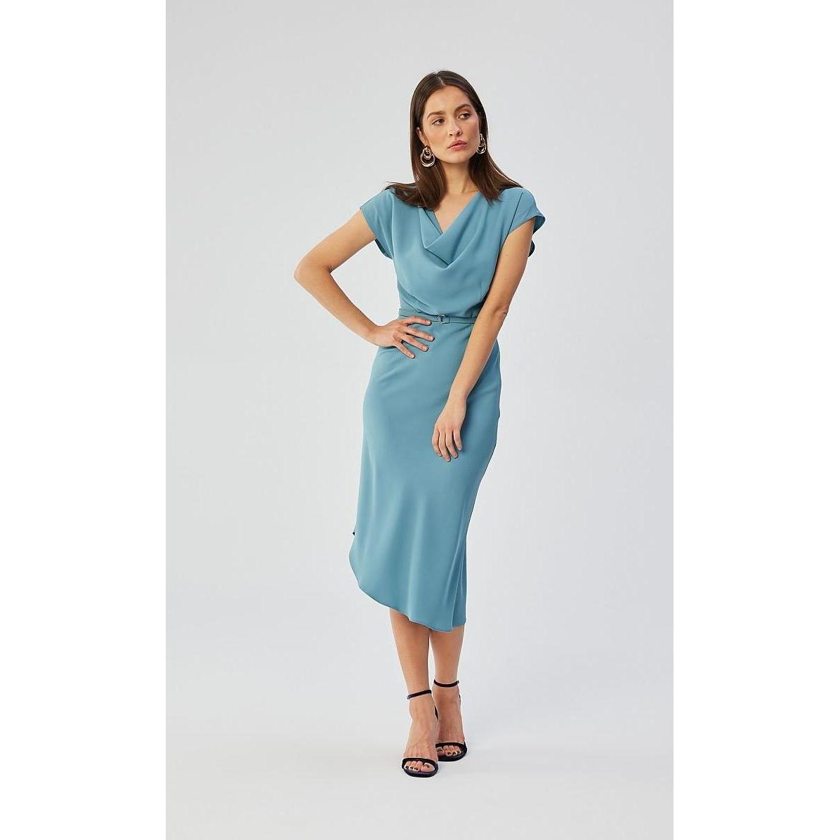 Stylove, Kleider, Cocktailkleid, Blau, (L)