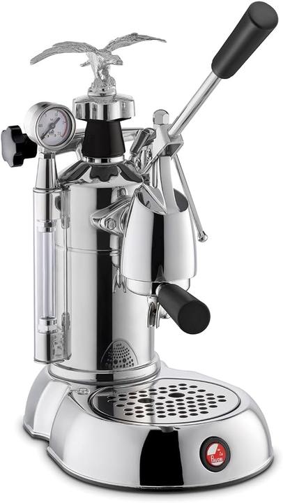 La Pavoni LPLMLN01EU Cafetière à levier, acier inoxydable