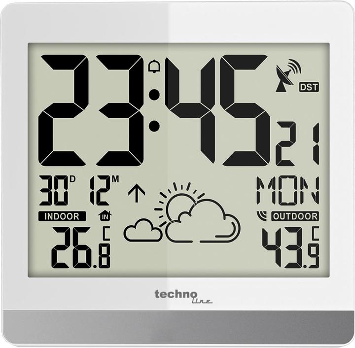 Technoline WS 8119 - Radiogestuurde wandklok (20 cm)