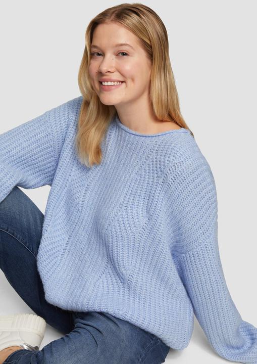 Actual product image S.Oliver Strickpullover Relaxed Fit Pullover aus Alpakamix (48)
