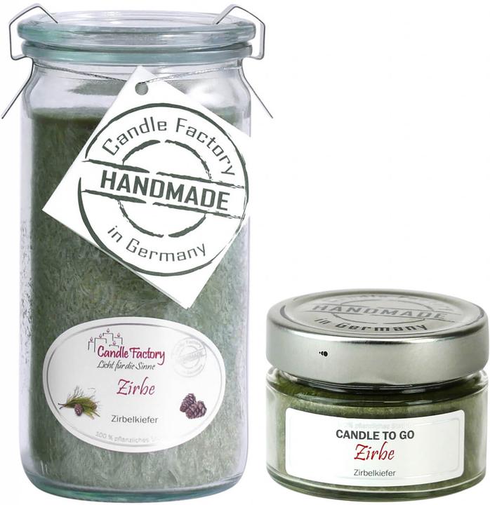 Produktbild Candle Factory Duftkerze Zirbe Candle to go