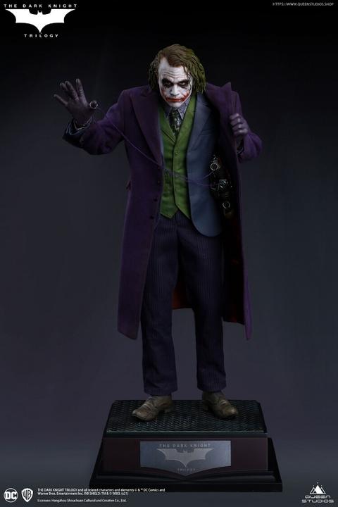 Produktbild Queen Studios The Dark Knight statuette 1/4 Heath Ledger Joker Regular Edition 52 cm