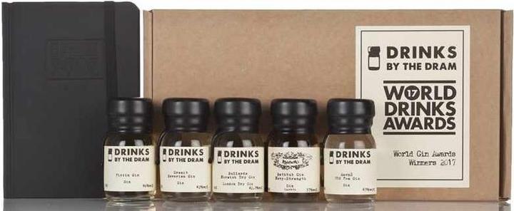 Kit de dégustation de gin des World Drinks Awards 2017 (1 x 15 cl)