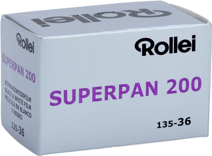 Rollei Superpan black and white negative film | 35 mm | 36 exposures | ISO 200