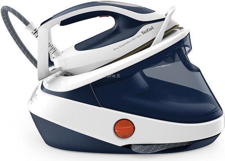 Produktbild Tefal Pro Express Ultimate II GV9712E0 steam ironing station Durilium AirGlide soleplate Blue, White (3000 W, 590 g/min)