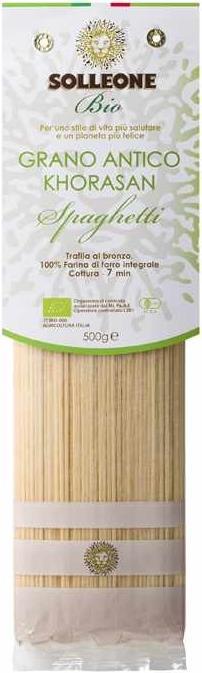 Solleone Bio Spaghetti di grano Khorasan (500 g)