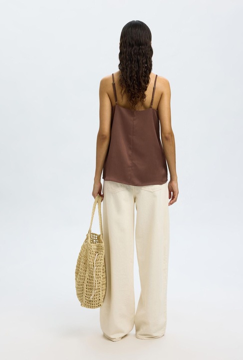 Immagine prodotto Selected Femme Satin Spaghettiträger-Top (42)