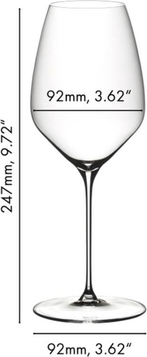 Produktbild Riedel Veloce Riesling Gläser (57 cl, 6 Gläser)