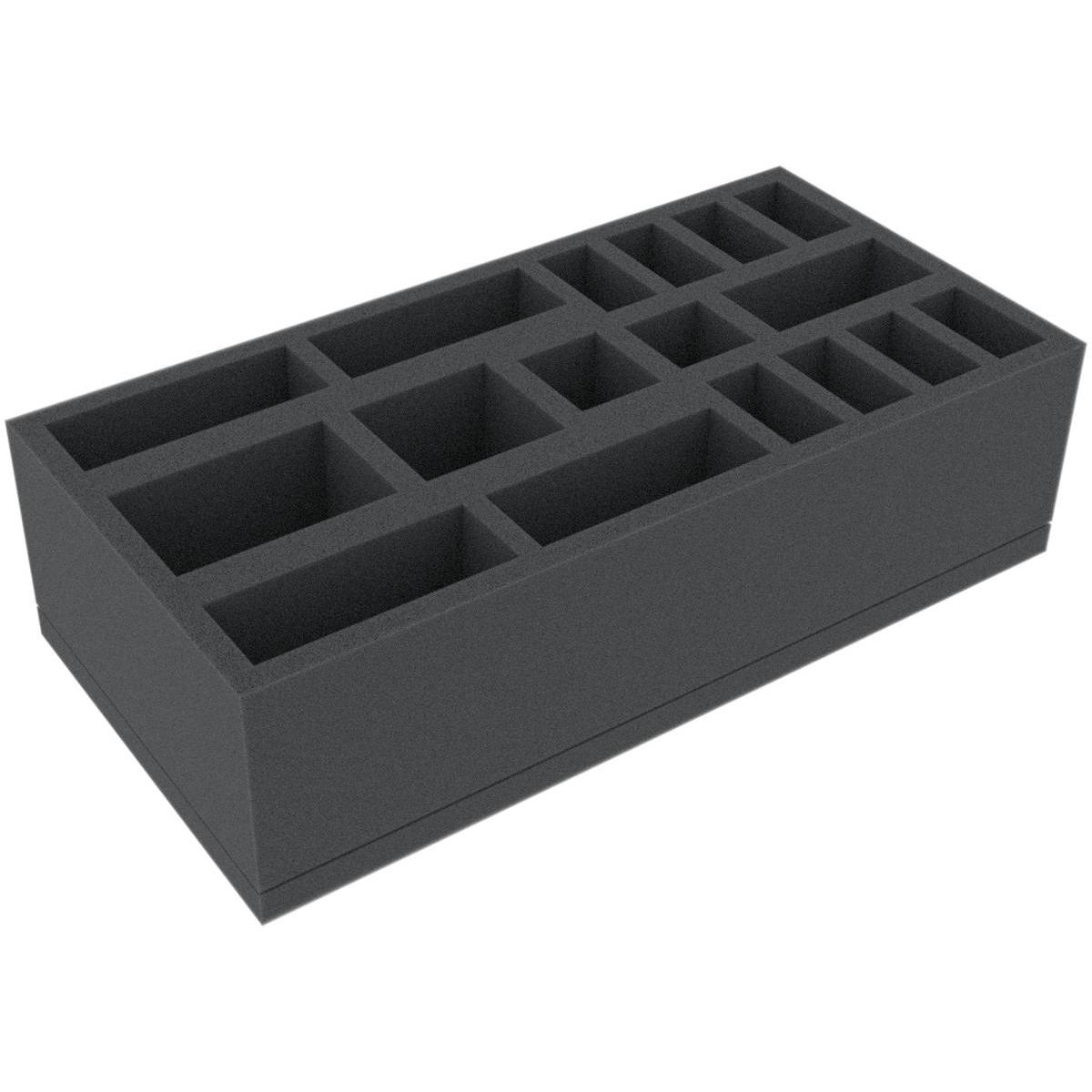 Feldherr 64004 - IEMFJS070BO 258 Mm X 128 Mm X 70 Mm Schaumstoffeinlage FüR Brettspiele (Schiuma Solida)