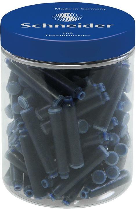 Produktbild Schneider Tintenpatronen (Blau, 100 Stk.)