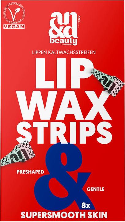 Image du produit A.N.D. beauty Lip Wax Strips Set (8 x)