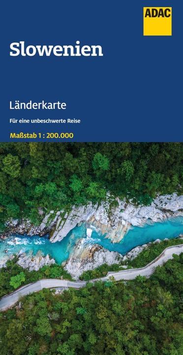 Produktbild Länderkarte Slowenien 1:200.000
