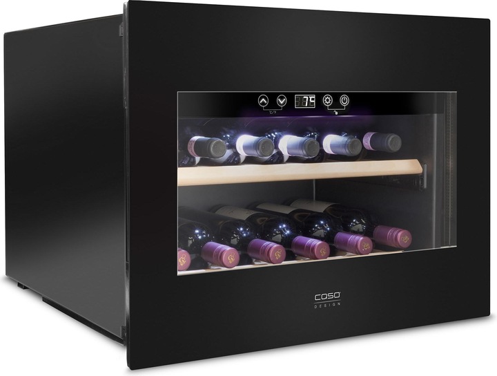 Actual product image Caso Built-in wine refrigerator Wine DeLuxe E 18, Right, Removable