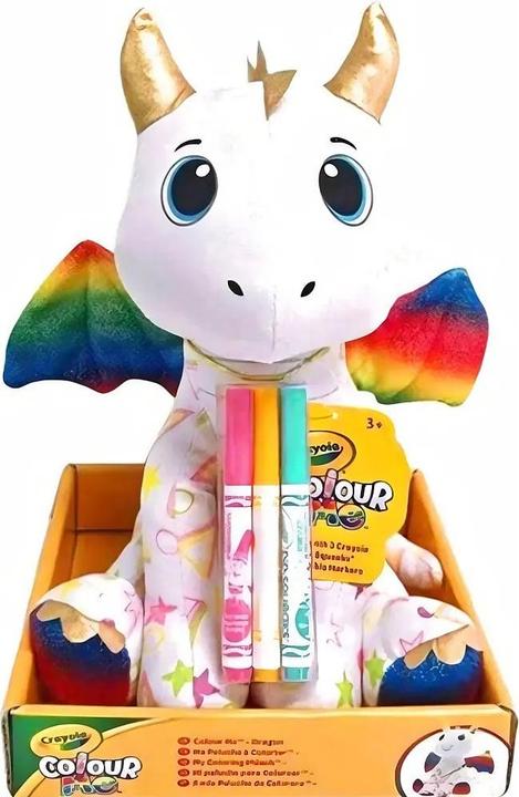 Crayola Color me Plüsch - Drachen