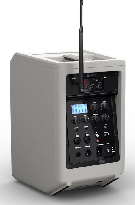 Immagine prodotto LD Systems ANNY® 8 HHD B8 G - Altoparlante PA Bluetooth® portatile con batteria ricaricabile, mixer e 1x (Attivo)