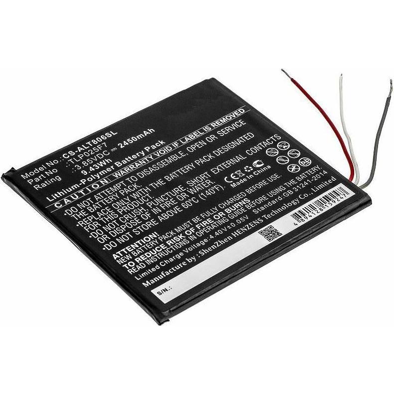 CoreParts Battery for Alcatel Tablet, Smartphone Akku