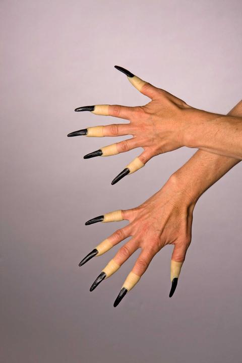 Actual product image Festartikel Müller Plastic fingernails to clip on