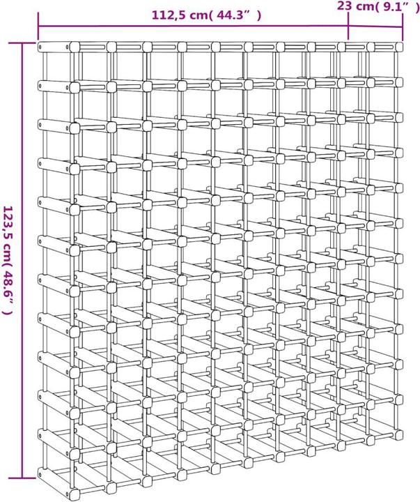 Produktbild VidaXL Rolland (120 Fl.)