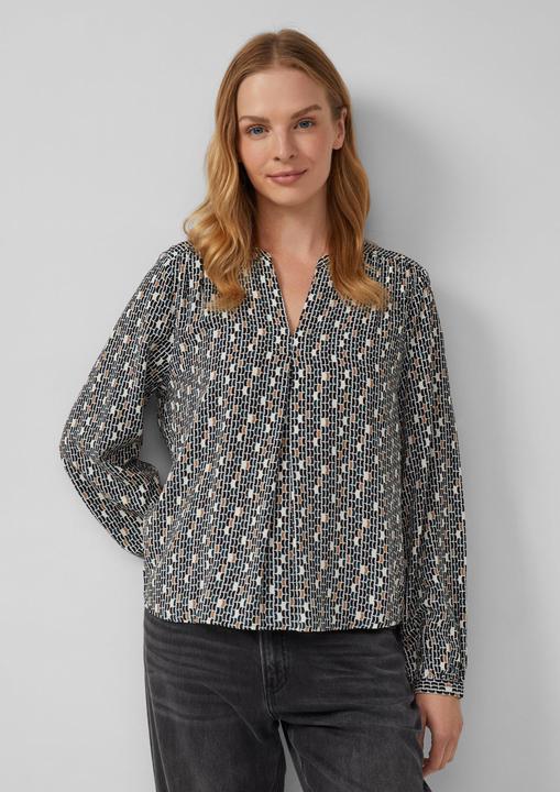 Immagine prodotto s.Oliver Bluse Bluse aus Viskose mit All-over-Print (32)