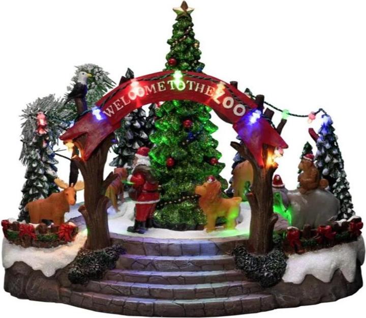 Produktbild Konstsmide LED-Dekoration Szenerie Weihnachtszoo, 20 cm