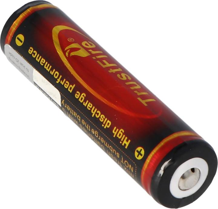 Actual product image Trustfire Akku 18650 3400mAh, PCB geschützt (Flame) (1 pcs., 18650, 3400 mAh)