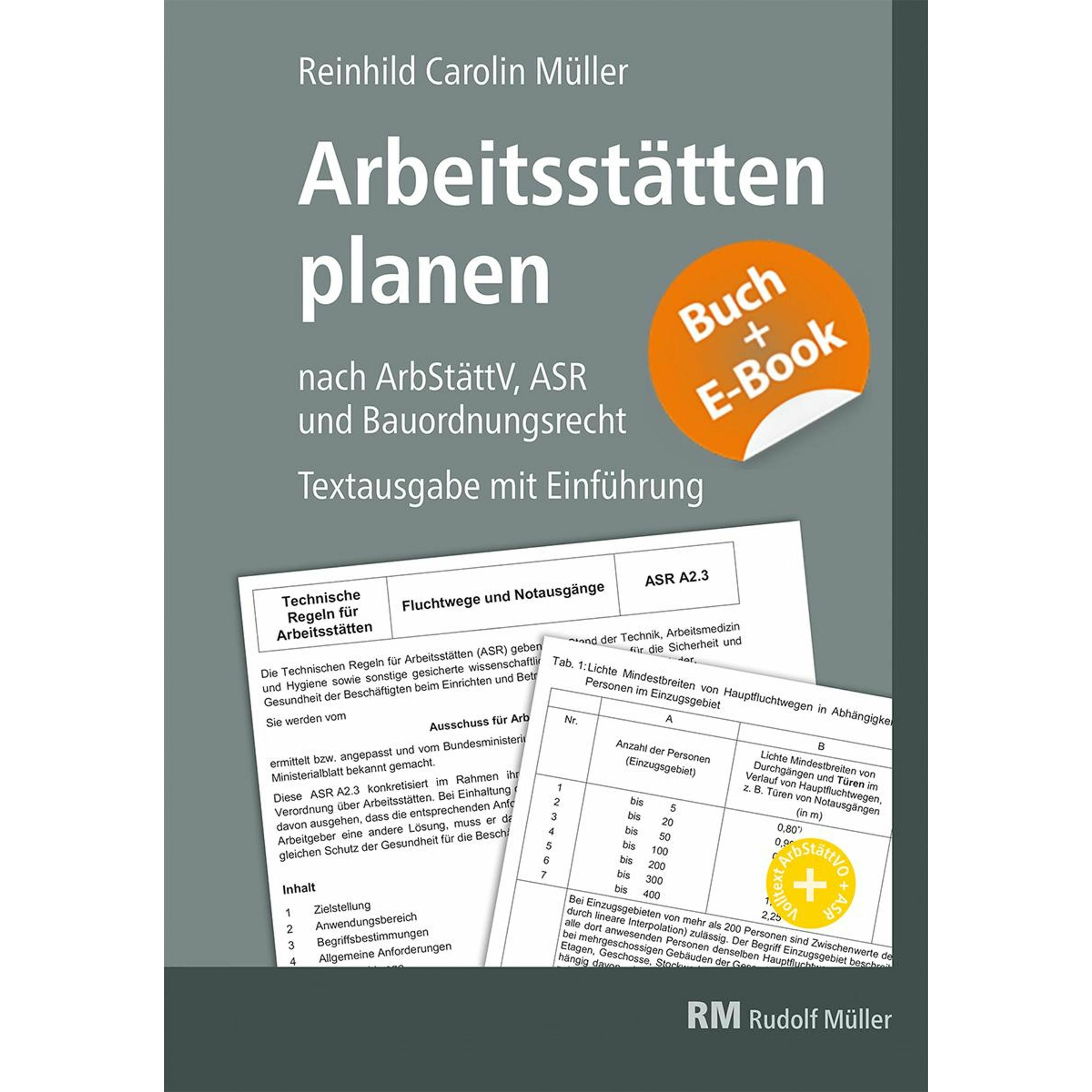 Müller:Arbeitsstätten planen nach Arbei, Fachbücher