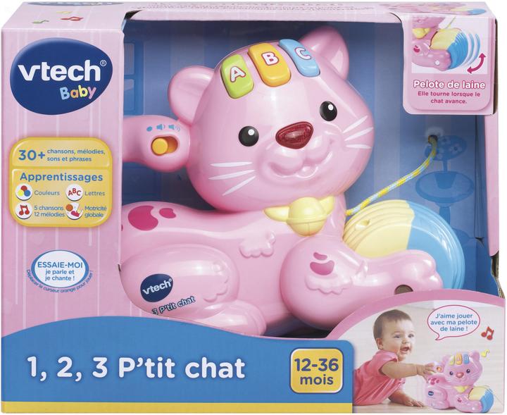Image du produit VTech 123 petit chat rose français (Français, 1 - 3 Années)