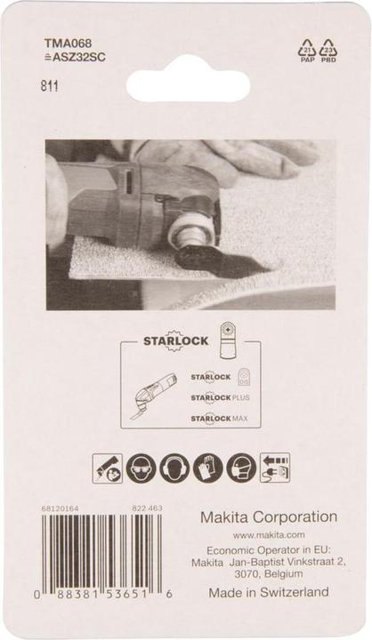 Produktbild Makita MT WYCINAK UNIWERSLANY HCS 11mm x 24mm MULTITOOL