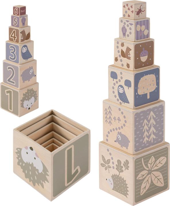 Howa Torre impilabile "legnetti" di legno