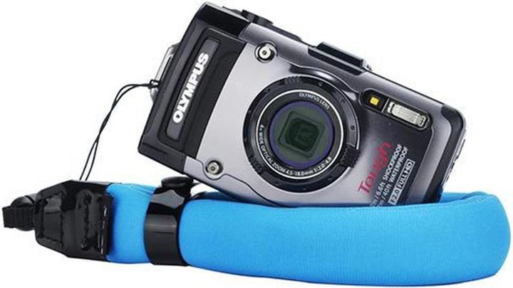 Actual product image JJC Floating Foam Strap Blue