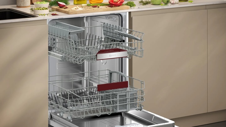 Produktbild Neff N 50, Unterbau-Geschirrspüler, 60 cm, Gebürsteter Stahl, S125EBS03D, ID S125EBS03D