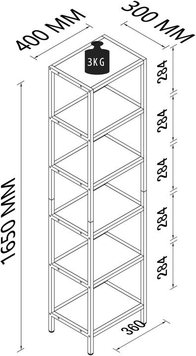 Nutritional values and ingredients VCM Vinali (40 x 30 x 165 cm)