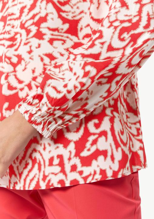 Image du produit Comma Bluse Bluse mit plissiertem Ausschnitt (34)
