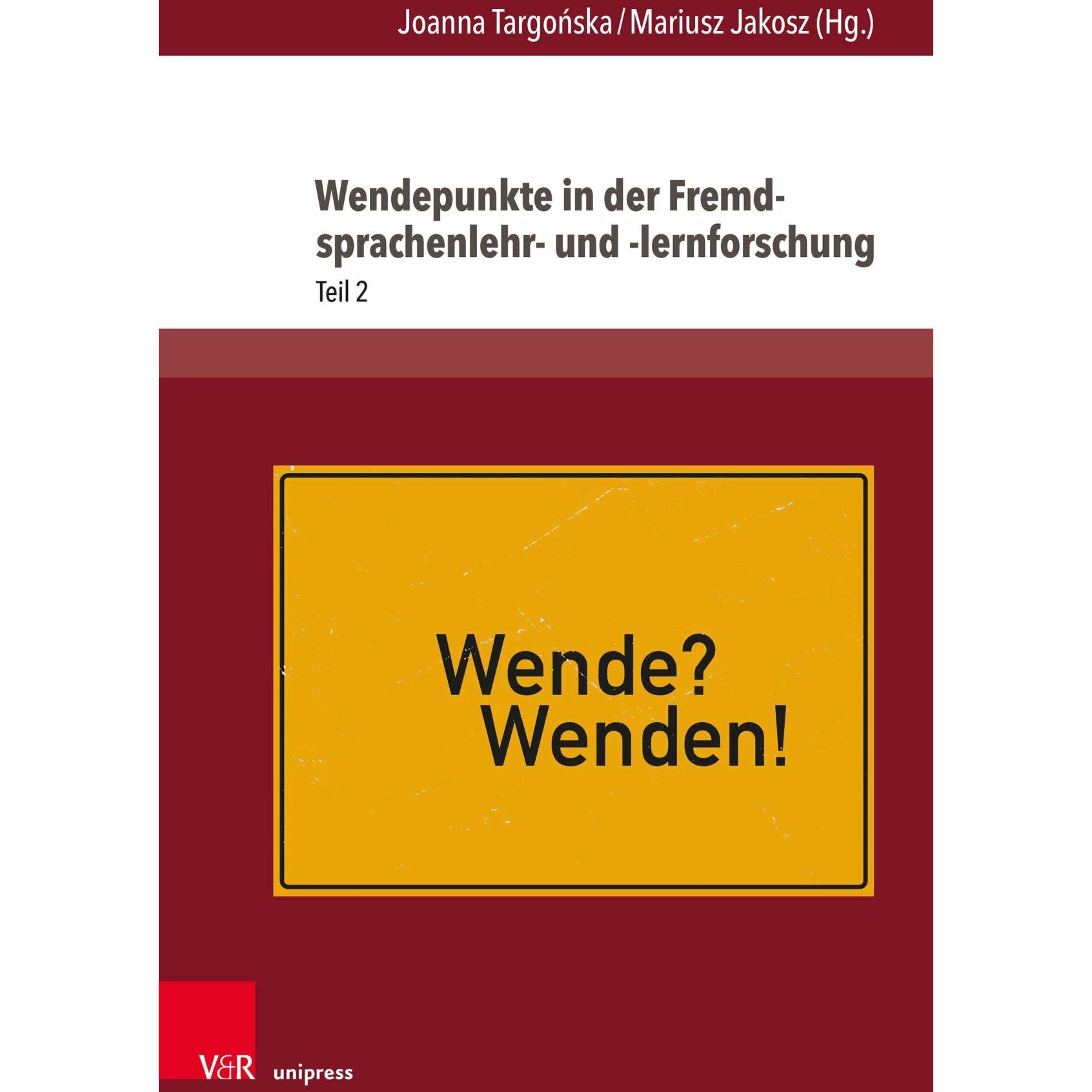 Wendepunkte in der Fremdsprachenlehr- und -lernforschung, Fachbücher von Helena Hradílková, Eliza Chabros, Marta Anna Gi...