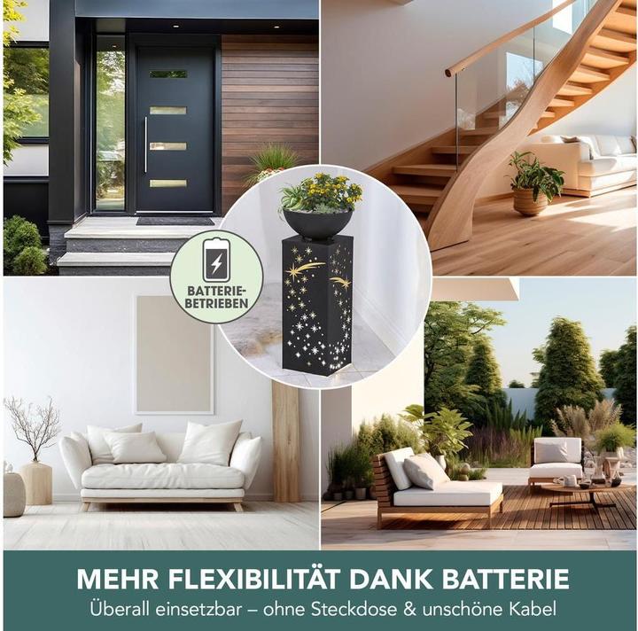 Produktbild Easymaxx LED-Dekosäule Sternschnuppe, Aufbauset