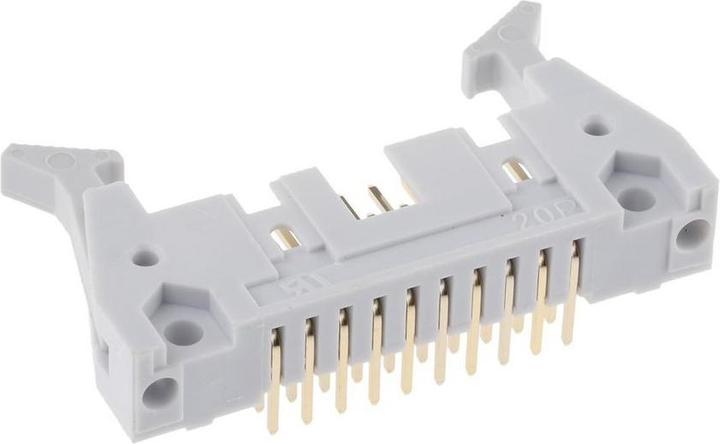 Produktbild RS PRO Stecker IDC Leiterplatte 90° 20-polig