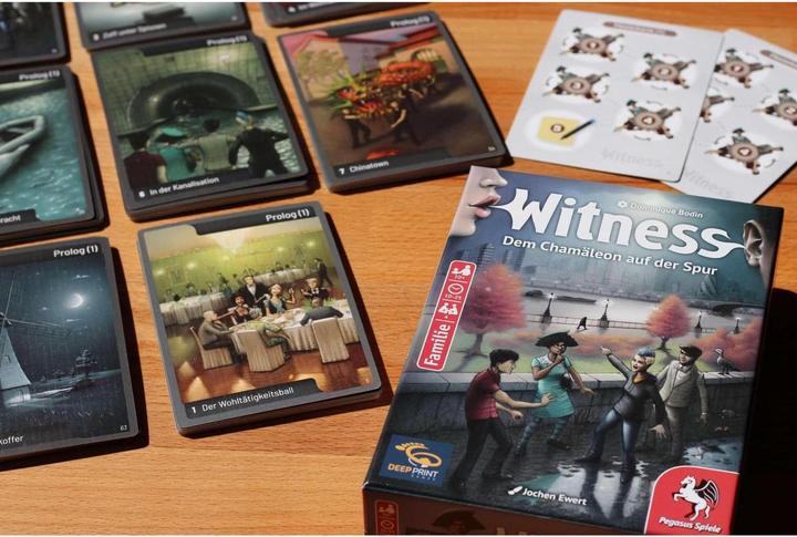 Produktbild Pegasus Witness – Dem Chamäleon auf der Spur (Deep Print Games) (Deutsch)