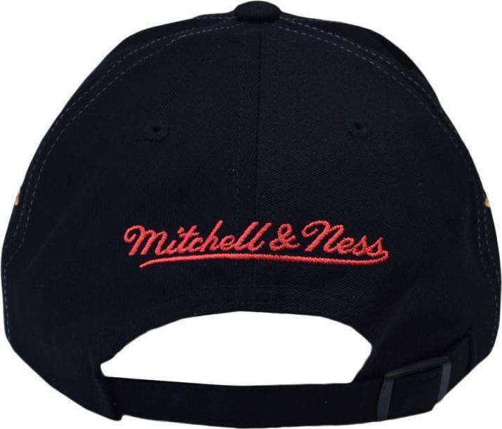 Produktbild Mitchell & Ness NBA Houston Rockets Flamez Strapback Cap - 6LUXMM20018 HROBLCK (One Size)