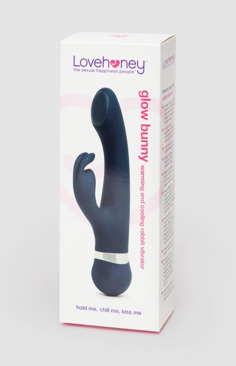 Lovehoney Glow Bunny Wiederaufladbarer, wrmender und khlender Rabbit- Vibrator Lovehoney Glow Bunny Wiederaufladbarer, wrmender und khlender Rabbit- Vibrator